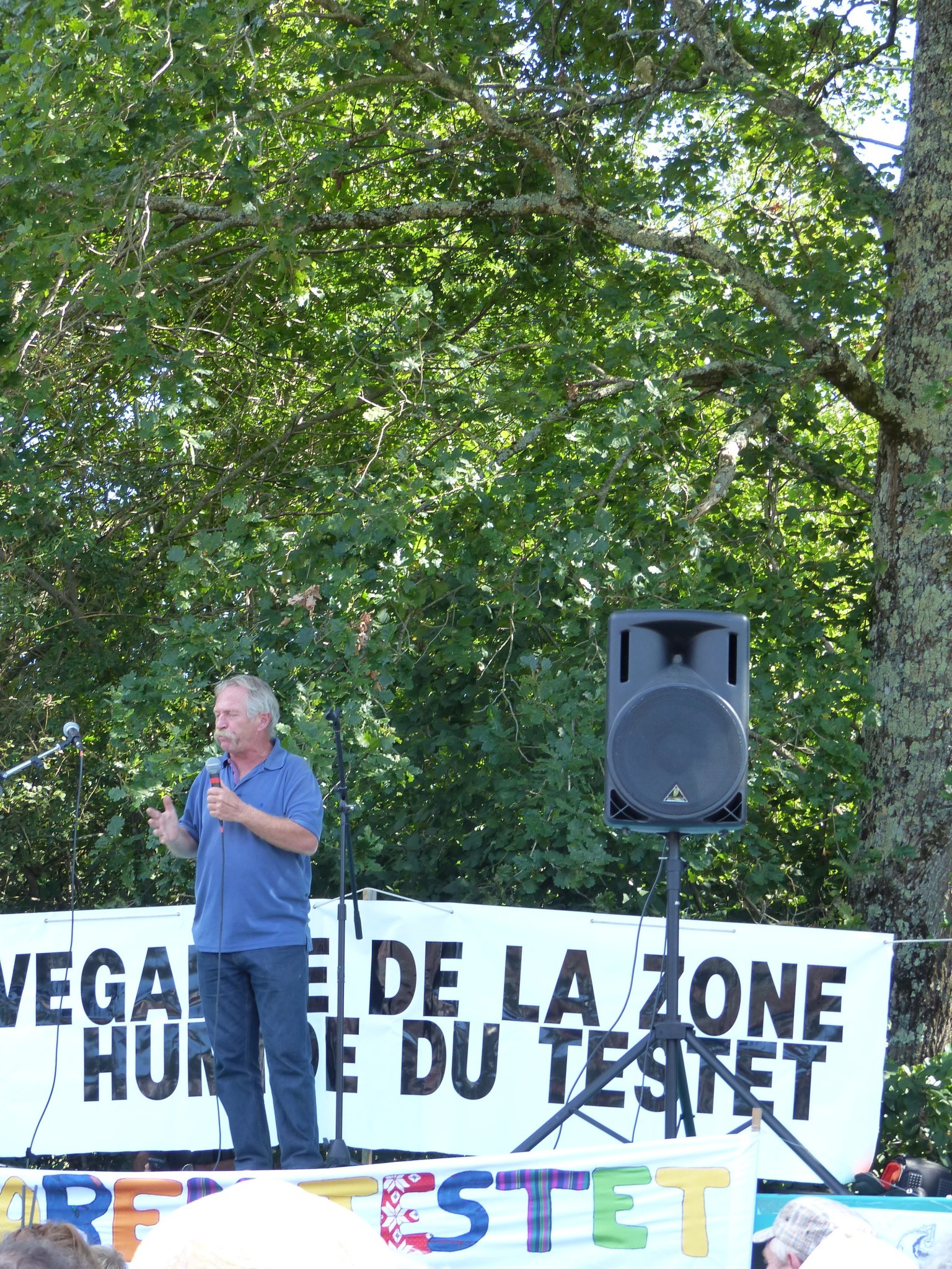 Mobilisation contre le barrage de Sivens