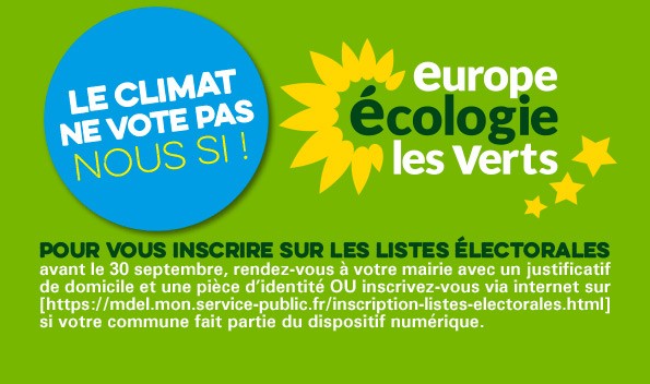 Le climat ne vote pas, nous si !