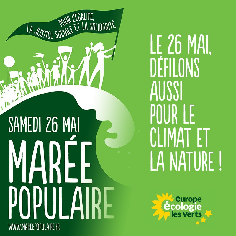 Mobilisé-es le 26 mai pour l’égalité, la justice sociale et la solidarité !