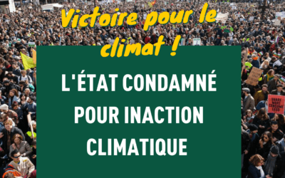 Affaire du siècle : l’État condamné pour inaction climatique