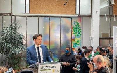 Discours de Julien Bayou, secrétaire national d’EELV, soir du second tour des élections régionales et départementales 2021 – 27 juin