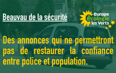 Beauvau de la sécurité : des annonces qui ne permettront pas de restaurer la confiance entre police et population.