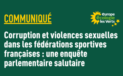 Corruption et violences sexuelles dans les fédérations sportives françaises : une enquête parlementaire salutaire