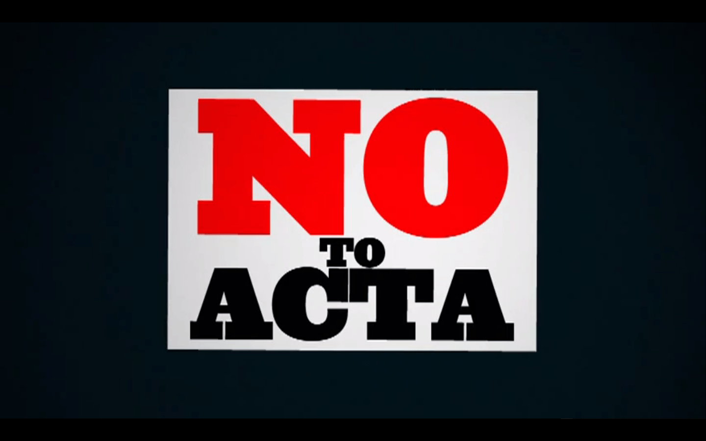 Contre ACTA avec Eva Joly et EELV