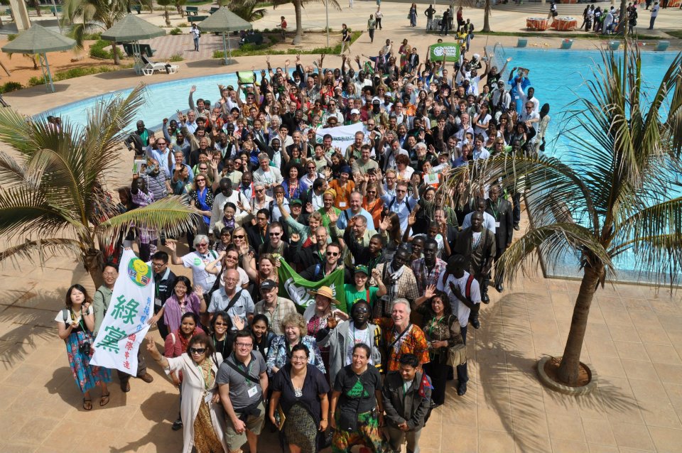 Rapport sur le 3ème Congrès des Verts mondiaux à Dakar du 29 mars au 1er avril 2012