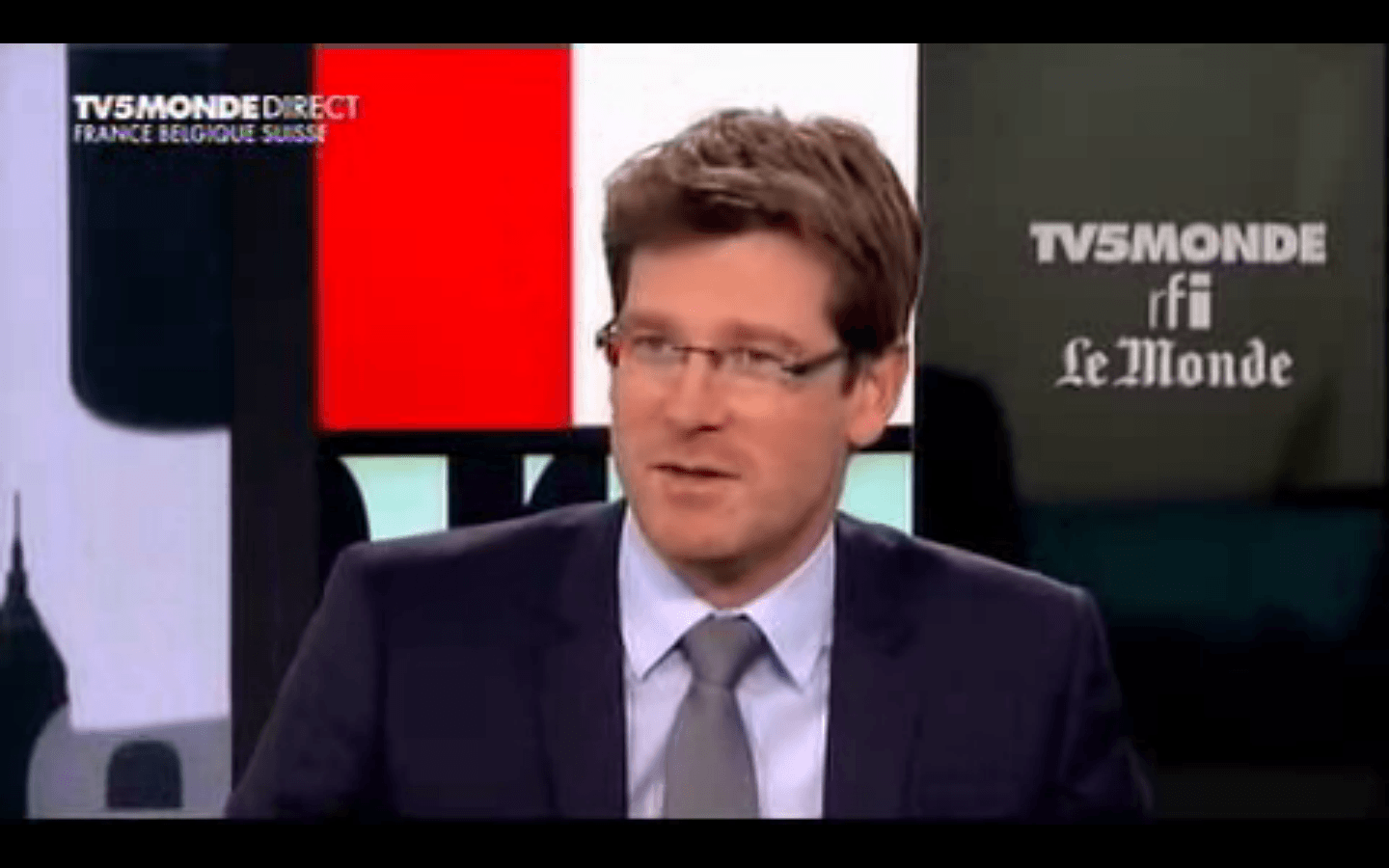Pascal Canfin, ministre du Développement, sur TV5/RFI