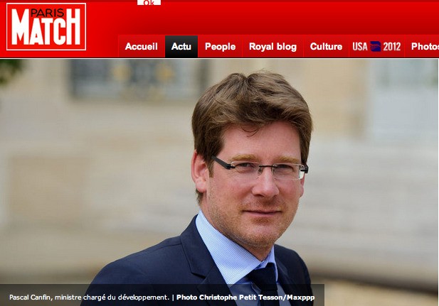 (Paris Match) PASCAL CANFIN, L’AUTRE MINISTRE ÉCOLO