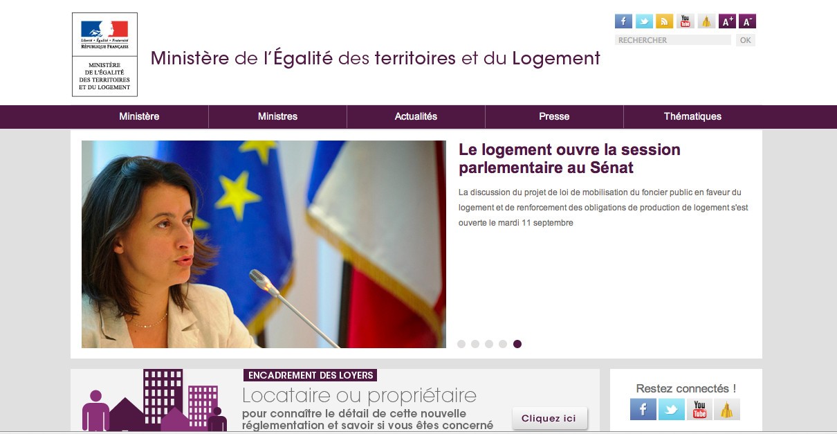 Cécile Duflot, une ministre en action pour que « demain ne ressemble plus à hier »