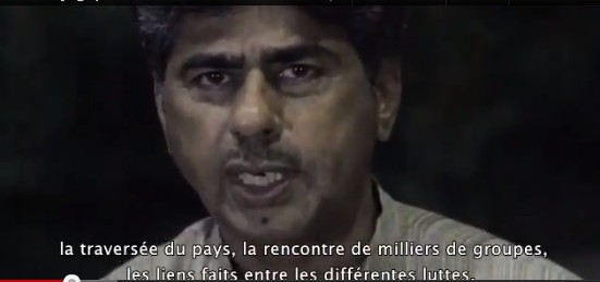 La marche Jan Satyagraha, début du périple