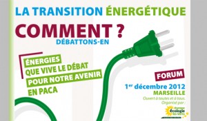 PACA : Forum du 1er décembre sur la transition énergétique