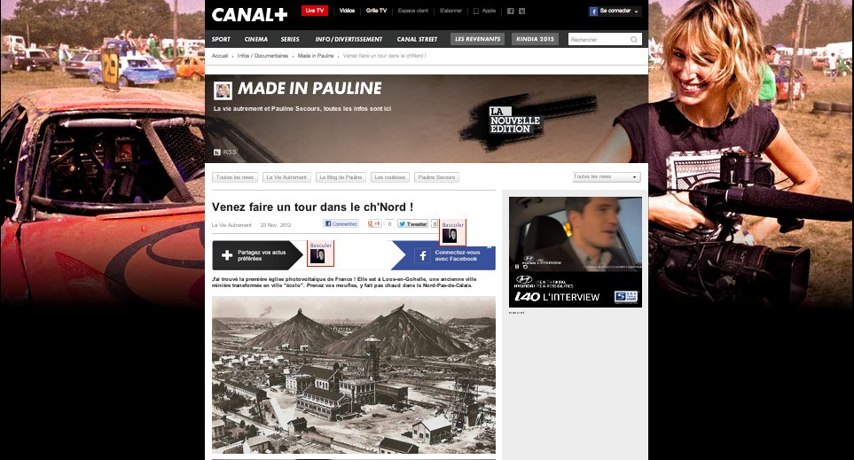 (Canal Plus) Venez faire un tour dans le ch&rsquo;Nord !