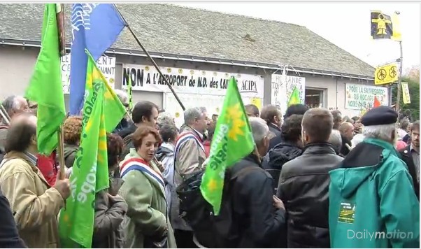 Réoccupation de la ZAD de Notre Dame des Landes