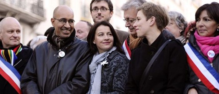 Cécile Duflot, la ministre qui manifeste pour le mariage gay (Lelab Europe1)