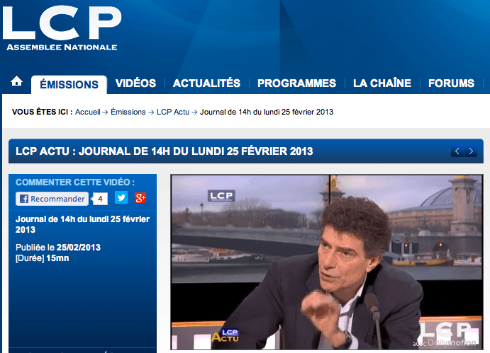 Pascal Durand, invité de LCP