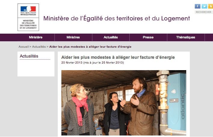 Cécile Duflot et Delphine Batho mobilisées en faveur de la rénovation énergétique du bâtiment