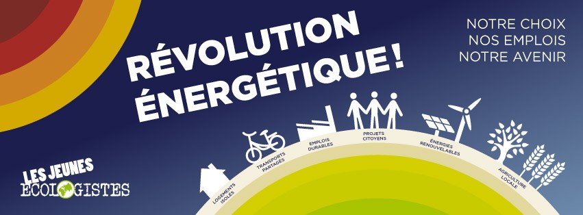 Les Jeunes Écologistes lancent leur Révolution énergétique
