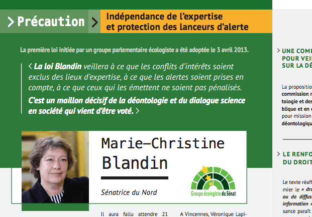 Retour sur l’adoption de la loi Blandin