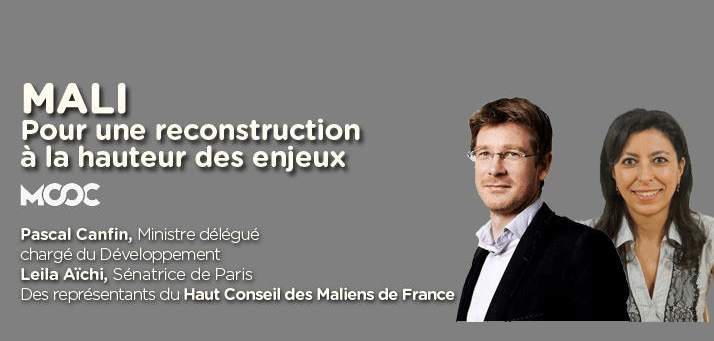 Lundi 29 Avril à 19h30 : EELV fait son Mooc sur le Mali, pour une reconstruction à la hauteur des enjeux