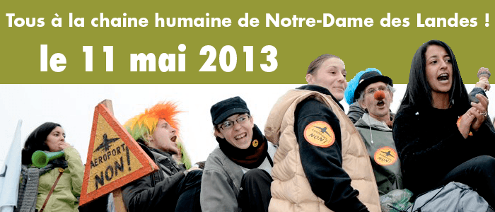 11 mai, tous à Notre-Dame-des-Landes pour la chaine humaine