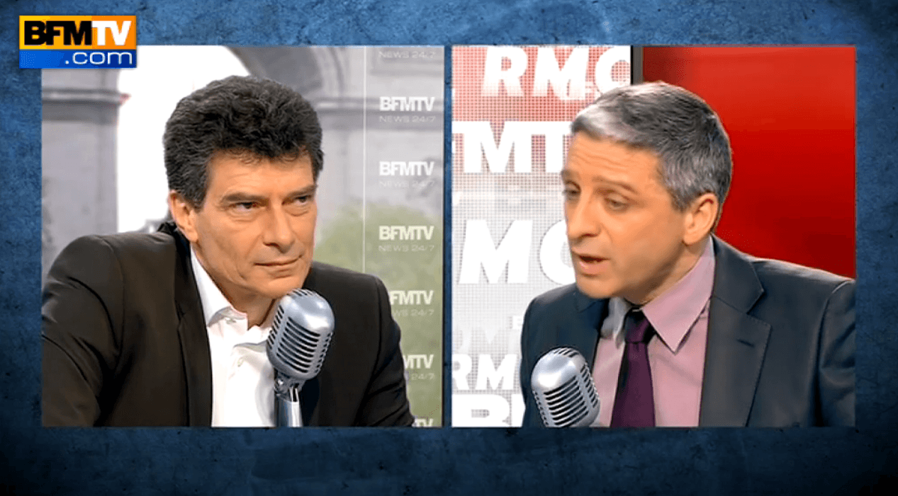 Pascal Durand, invité de Jean-François Achili sur BFMTV et RMC jeudi 9 mai