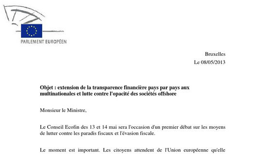 Paradis fiscaux : Jean-Paul Besset et Eva Joly interpellent Pierre Moscovici