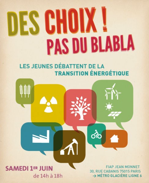 Transition énergétique : les Jeunes Écologistes créent le débat !