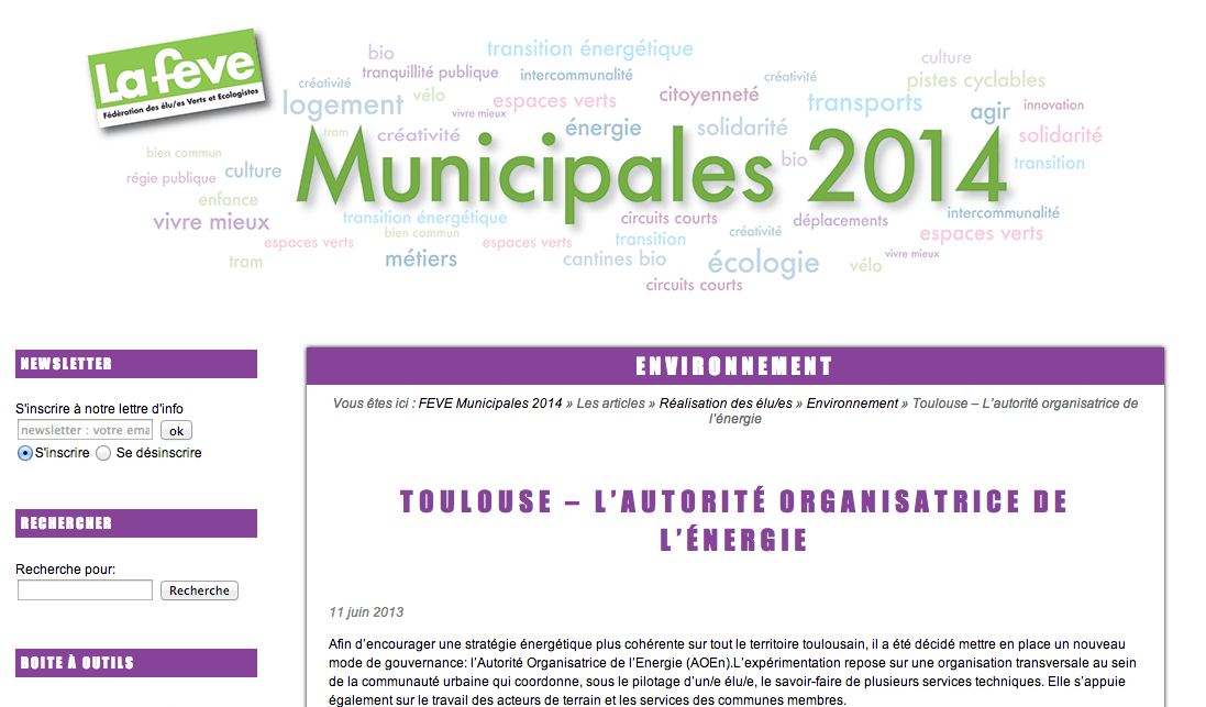 Toulouse : pour une stratégie énergétique cohérente
