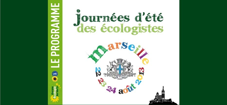Journées d’été des écologistes 22-23-24 août: Le programme