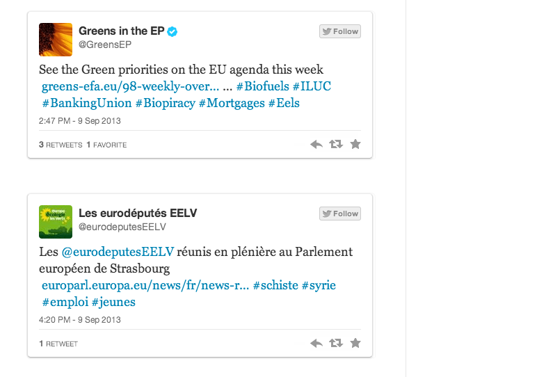 En direct de l&rsquo;hémicycle : Les eurodéputés EELV à Strasbourg