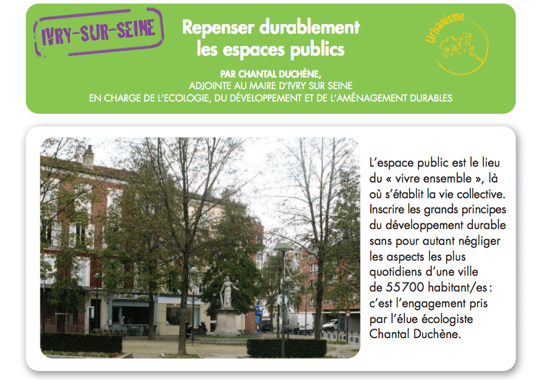 Ivry-sur-Seine : Repenser durablement les espaces publics – La Fiche FEVE