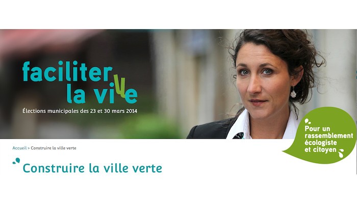 Pascale Chiron, tête de liste « Faciliter la Ville » à Nantes