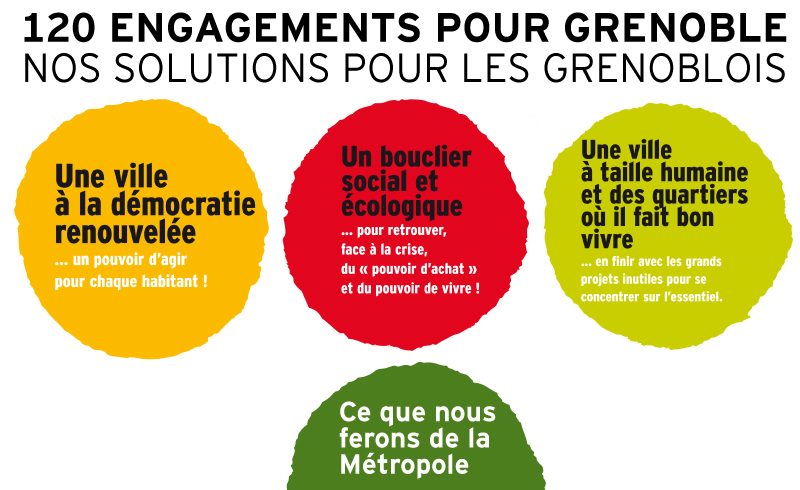 Grenoble : « 120 engagements pour Grenoble »