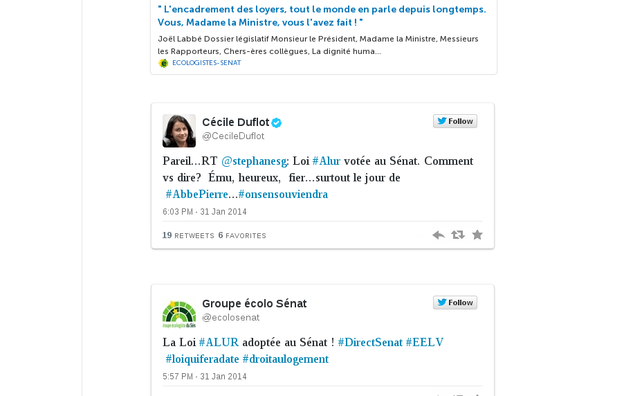 Ça s&rsquo;est passé au Sénat