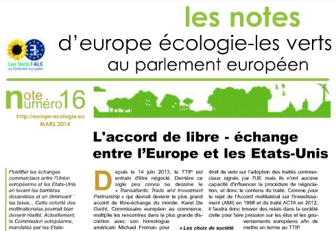 L’accord de libre-échange entre l’Europe et les Etats-Unis