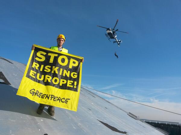 Fessenheim: EELV félicite et remercie Greenpeace