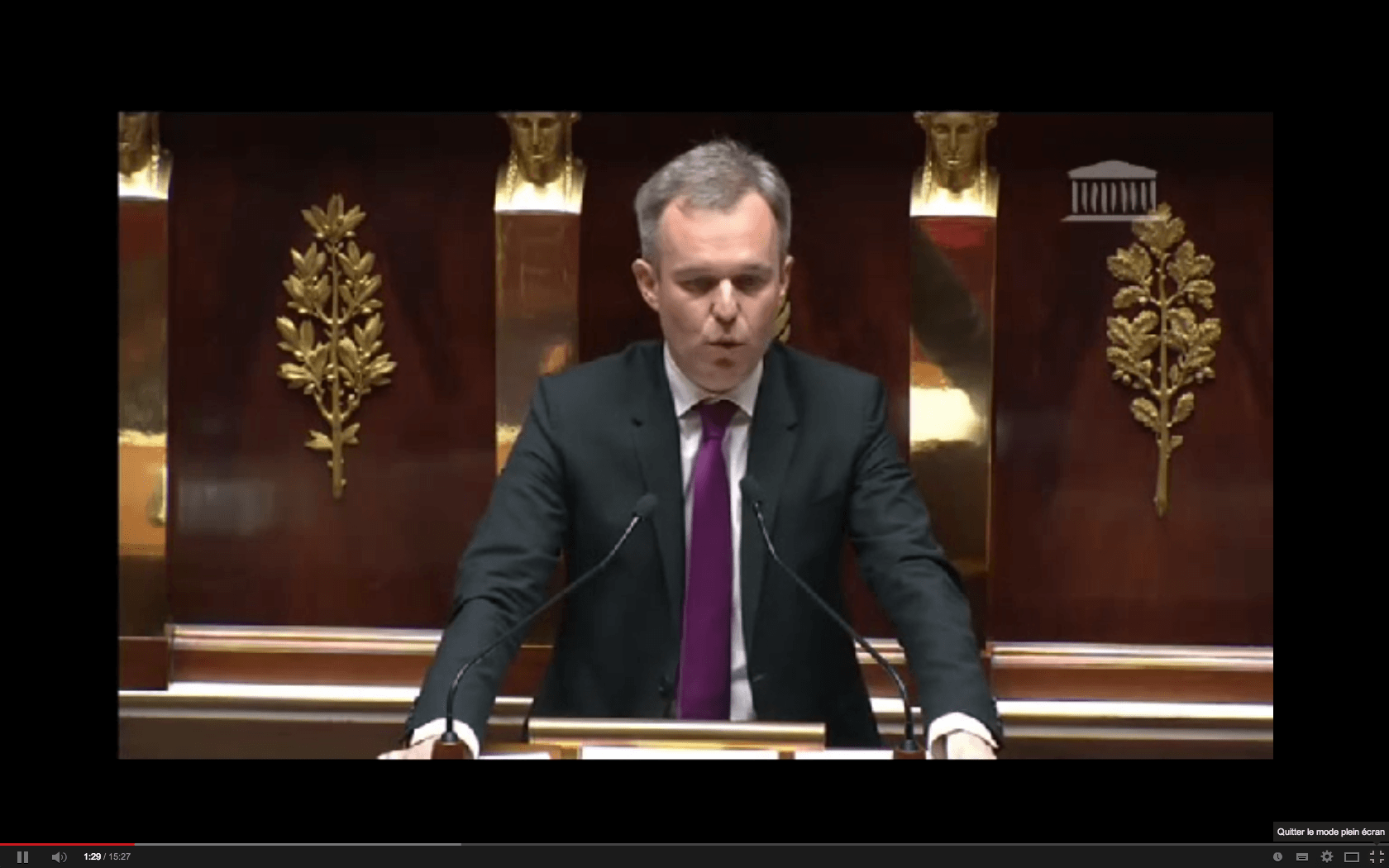 “Un vote de confiance, critique, conditionnel et vigilant“ – François de Rugy