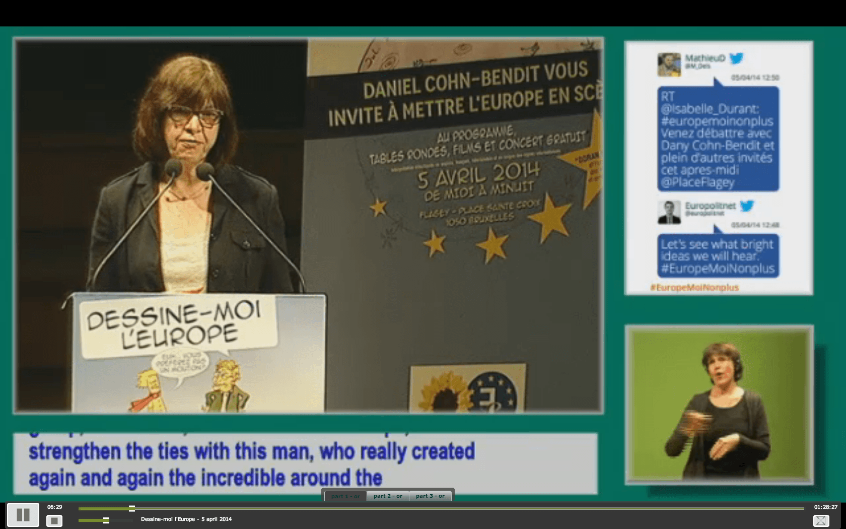 Tables rondes « Dessine moi l&rsquo;Europe » : revoir les vidéos