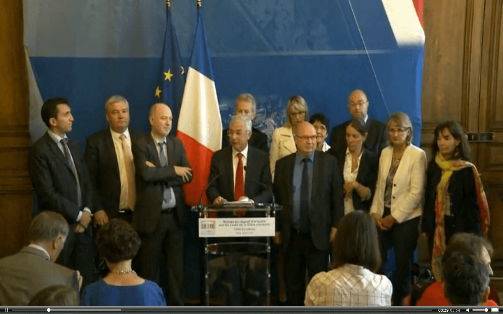 Remise du rapport de la commission d’enquête relative aux coûts de la filière nucléaire