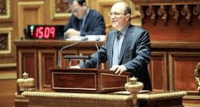 André Gattolin présente la position des sénateurs écologistes lundi dernier à l’ouverture du débat sur le Projet de loi de finances rectificatif