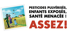 Moins de pesticides pour sauvegarder l’environnement et notre santé !