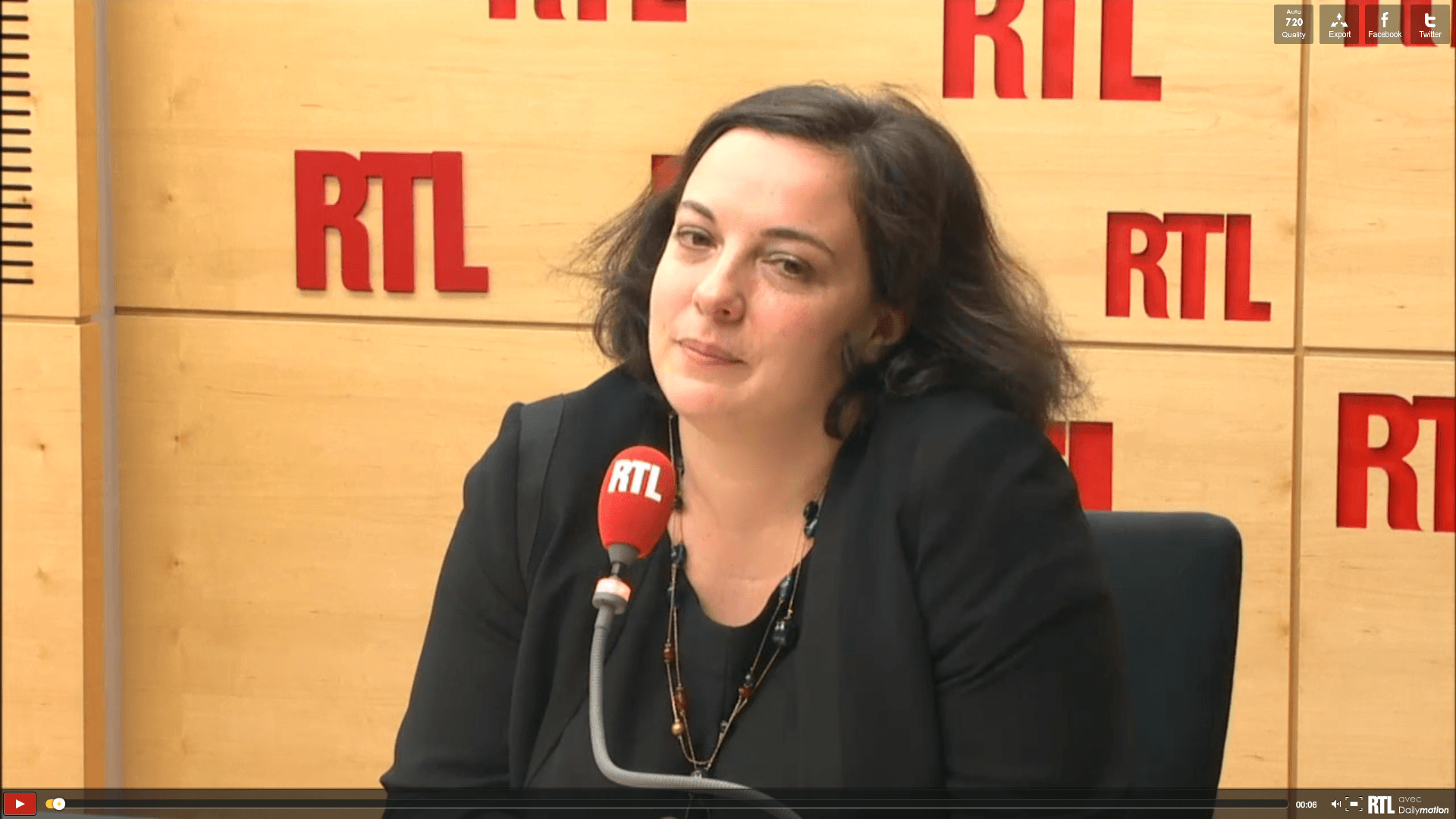 Emmanuelle Cosse, invitée de RTL