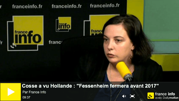 Emmanuelle Cosse invitée de France Info