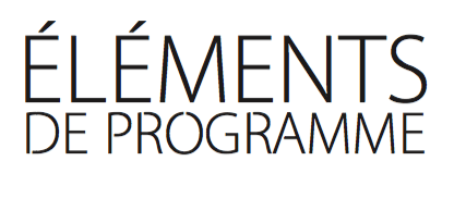 Départementales2015 – éléments de programme