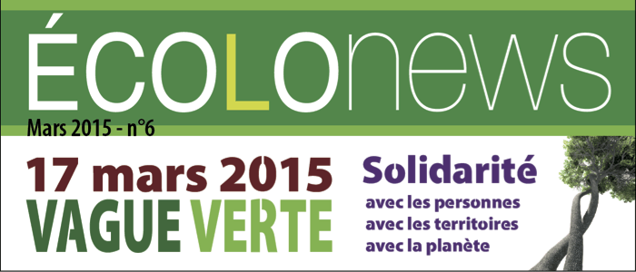 Journal EcoloNews spéciale Elections Départementales