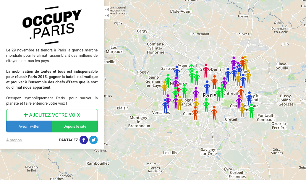 Participez à l’opération #OccupyParis