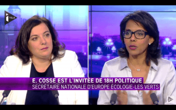 Emmanuelle Cosse était l’invitée d’Audrey Pulvar (I-Télé)