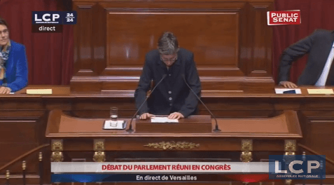 Intervention de Corinne Bouchoux au Congrès de Versailles