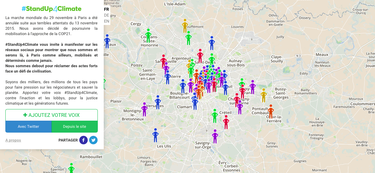 [A vous de jouer] La mobilisation pour le climat continue : rendez vous sur standup4climate.org