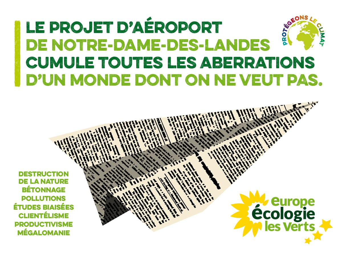 Notre-Dame-des-Landes : J-30 avant la consultation, EELV en campagne à Nantes !