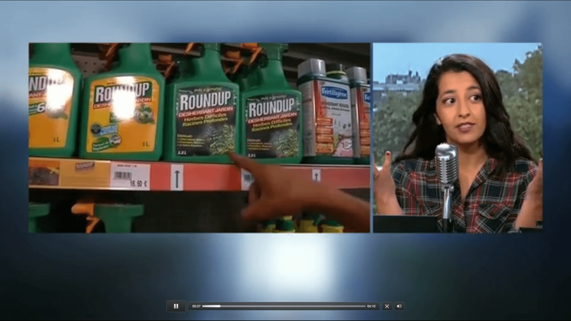 Karima Delli, invitée de Jean-Jacques Bourdin, BFM TV, Glyphosate: « On ne peut pas continuer d’empoisonner les citoyens »